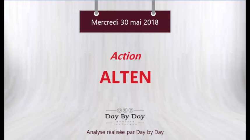 Illustration pour la vidéo Action Alten : le titre évolue sur de nouveaux plus hauts - Flash Analyses IG 30.05.2018
