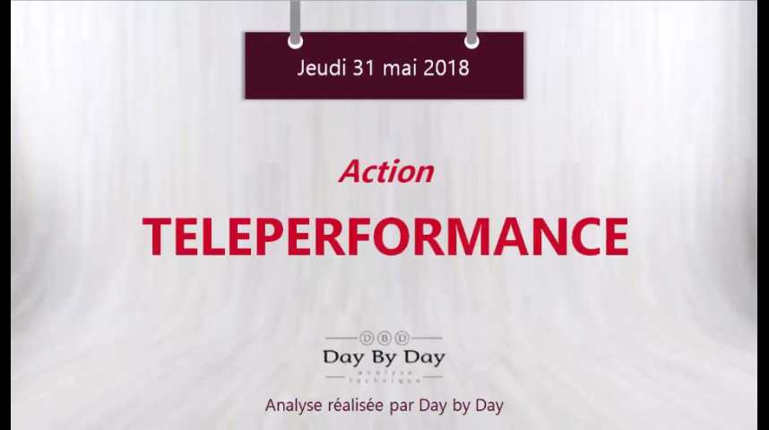 Illustration pour la vidéo Action Teleperformance - dans un canal haussier - Flash Analyse IG 31.05.2018