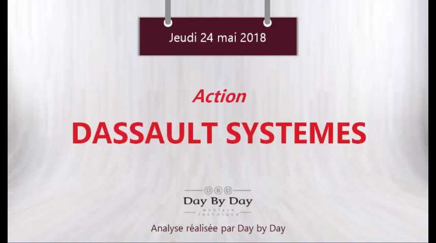 Illustration pour la vidéo Action Dassault Systèmes : l'appétit acheteur reste réel - Flash Analyse IG 24.05.2018