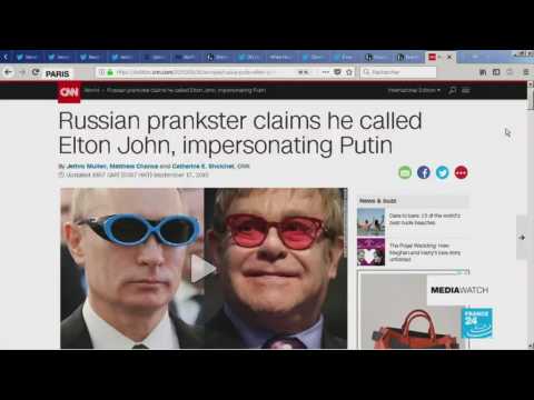 UK Foreign Secretary victim of Russian prank phone call