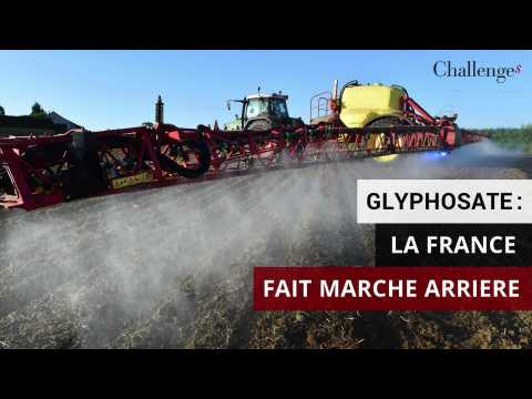 Glyphosate: la France fait marche arrière