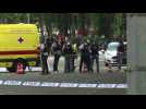 Images from scene after attack in Liege - Label : AFPTV - First images - Category : News