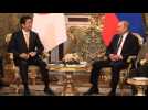 Japan's Abe meets with Putin in Moscow - Label : AFPTV - First images - Category : News