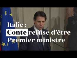 Italie : Giuseppe Conte renonce à être Premier ministre
