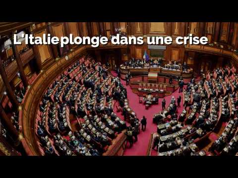 L'Italie bascule dans une nouvelle crise politique après le retrait de Giuseppe Conte