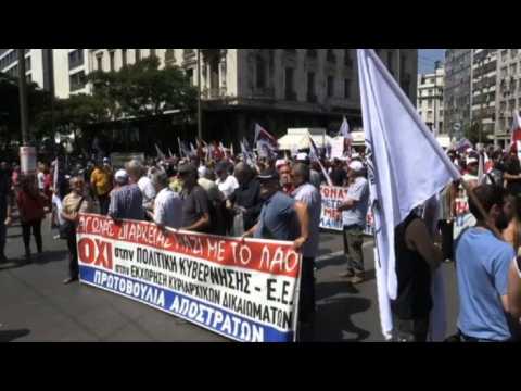 Grèce: grève générale contre les mesures d'austérité