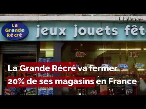 La Grande Récré va fermer 20% de ses magasins en France