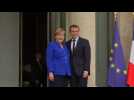 Merkel, Macron lead joint cabinet meeting with EU unity in mind