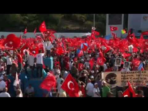 Turkey marks year since 'epic' defeat of anti-Erdogan coup