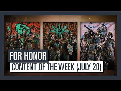 FOR HONOR - New content of the week (July 20)