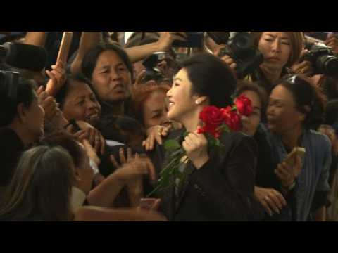 Ousted PM Yingluck in court for closing statment