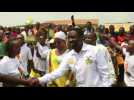Rwandan environmentalist Habineza holds election rally