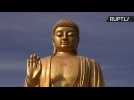 Huge Buddha Statue Almost Finished After Nearly 10 Years