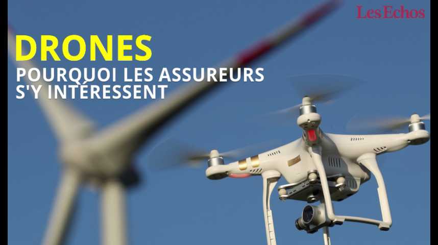 Illustration pour la vidéo Pourquoi les assureurs s’intéressent aux drones