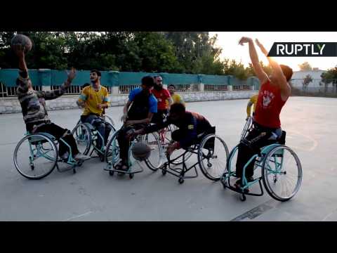 Afghani Amputee Wheelchair-Basketball Players Dream of International Glory