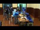 Polls open in Angola as Dos Santos ends long rule - Label : AFPTV - First images - Category : News