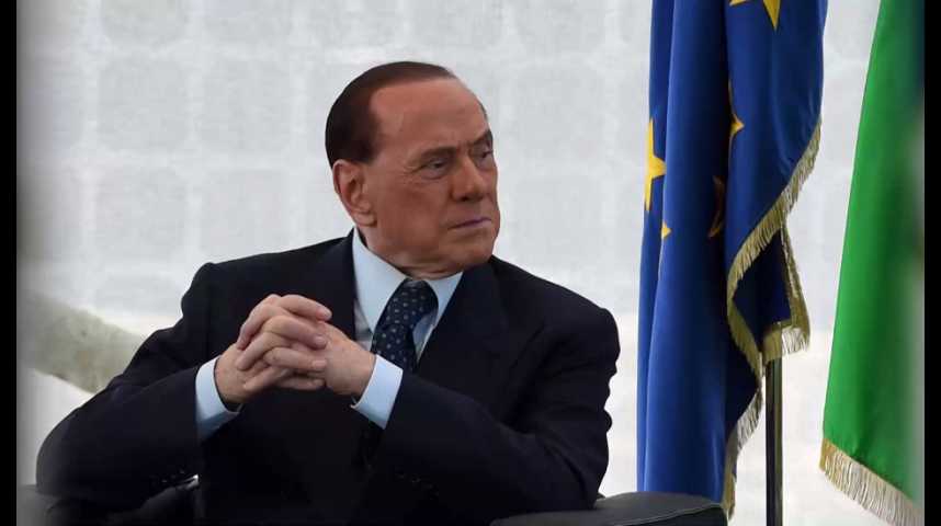 Illustration pour la vidéo Berlusconi fait de nouveau peur aux marchés