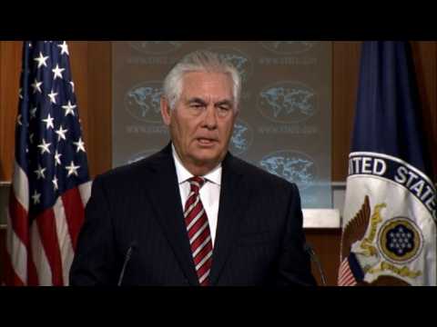 Tillerson hopes for opening after North Korea 'restraint'