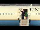 Montenegro: Pence lands in Podgorica - Label : AFPTV - First images - Category : News