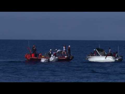 Seventeen 'dehydrated, exhausted' migrants rescued near Libya