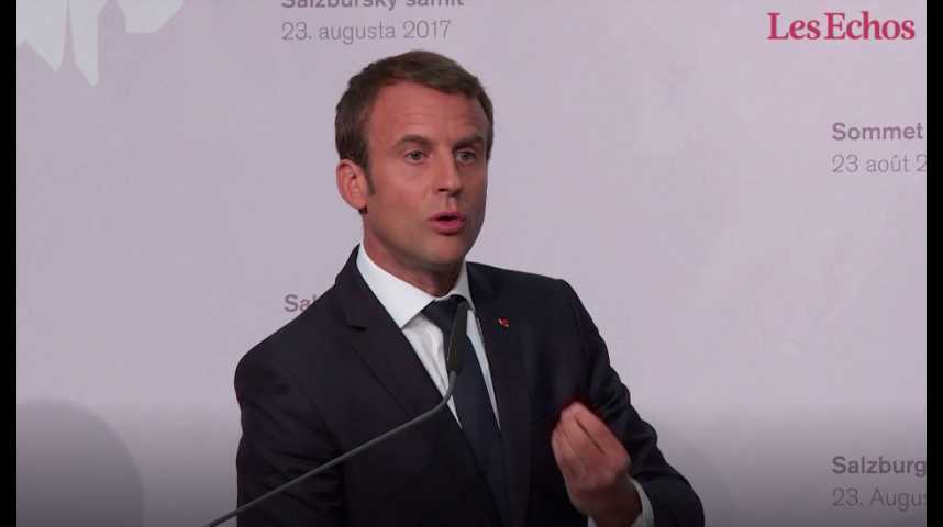 Illustration pour la vidéo Pour Macron, la directive sur les travailleurs détachés « trahit » l’Europe