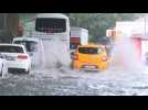 Turkey: Istanbul flooded by heavy rain