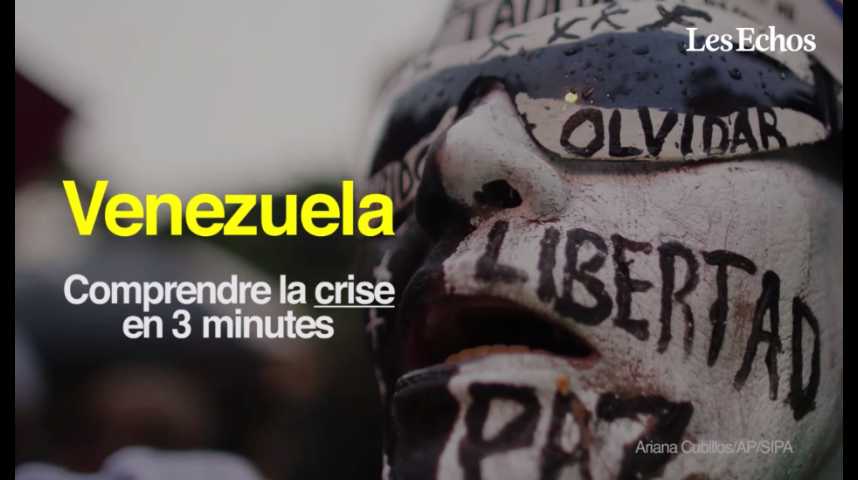 Illustration pour la vidéo Venezuela : comprendre la crise en 3 minutes