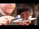 Paul A. Young's salted chocolate fudge brownie recipe