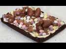 Paul A. Young's chocolate simnel slice recipe