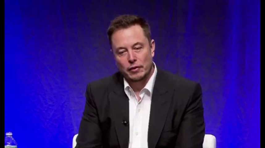 Illustration pour la vidéo Elon Musk teste l'ascenseur pour voiture de son projet « Boring Company »