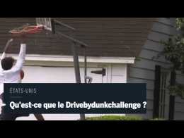 Le #Drivebydunkchallenge nouveau défi sportif au Etats-Unis