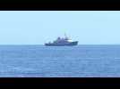 Boat of right-wing group tries to thwart NGO rescue efforts - Label : AFPTV - First images - Category : News
