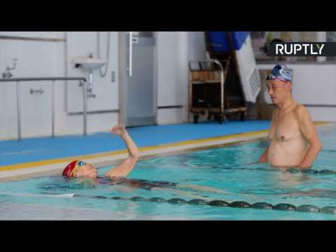 103yo Record-Breaking Swimmer Training for Yet Another Race