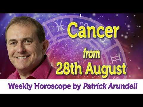 Cancer Weekly Horoscope from 28th August - 4th September 2017
