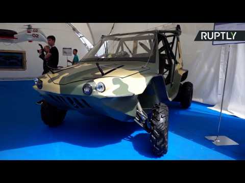 Boat-Plane-Car Hybrid Vehicle Unveiled at MAKS Air Show