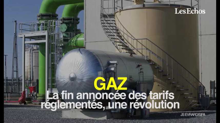 Illustration pour la vidéo Gaz : la fin annoncée des tarifs réglementés, une révolution 