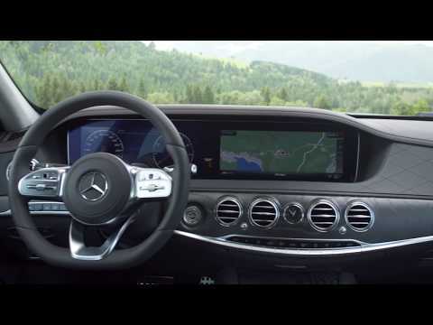 Mercedes-Benz S 500 Interior Design in Selenite grey metallic | AutoMotoTV