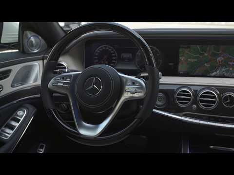 Mercedes-Benz S 560 Interior Design in Diamond white bright | AutoMotoTV