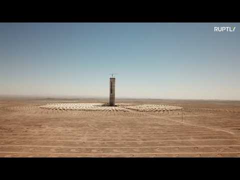 Chilean desert houses one of the world’s largest solar plants