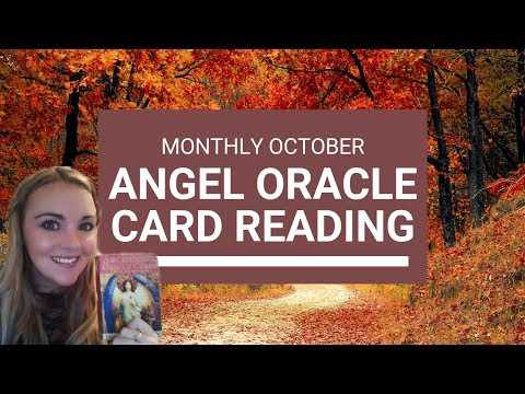 Monthly Angel Oracle Card Reading  - October 2018
