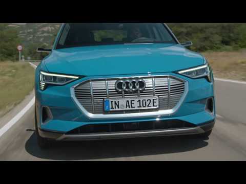 The new Audi e-tron Driving Video