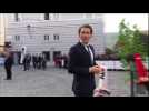 EU leaders meet at Salzburg summit - Label : AFPTV - First images - Category : News