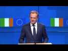 EU's Tusk condemns Russian 'cyber attack' in The Hague - Label : AFPTV - First images - Category : News
