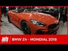 Vidéo Mondial de l'Auto 2018 : la BMW Z4 fait peau neuve Vidéo Mondial de l'Auto 2018 : la BMW Z4 fait peau neuve