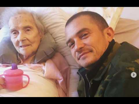 Orlando Bloom pays tribute to his grandmother