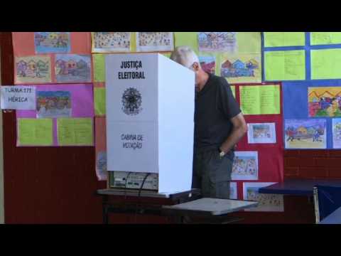 Polls open in Brazil presidential run-off