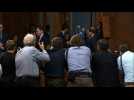 Democratic Senators walk out of Kavanaugh committee meeting