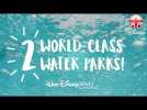 WALT DISNEY WORLD | Check Out Disney’s Blizzard Beach And Typhoon Lagoon!  | Official Disney UK