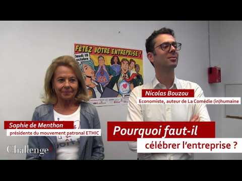 Duo de choc / Sophie de Menthon - Nicolas Bouzou "Pourquoi faut-il célébrer l'entreprise ?"