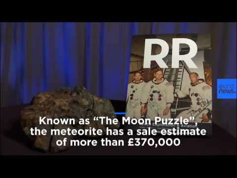 Who wants a piece of moon? 5-kilo lunar meteorite ‘The Moon Puzzle’ up for auction